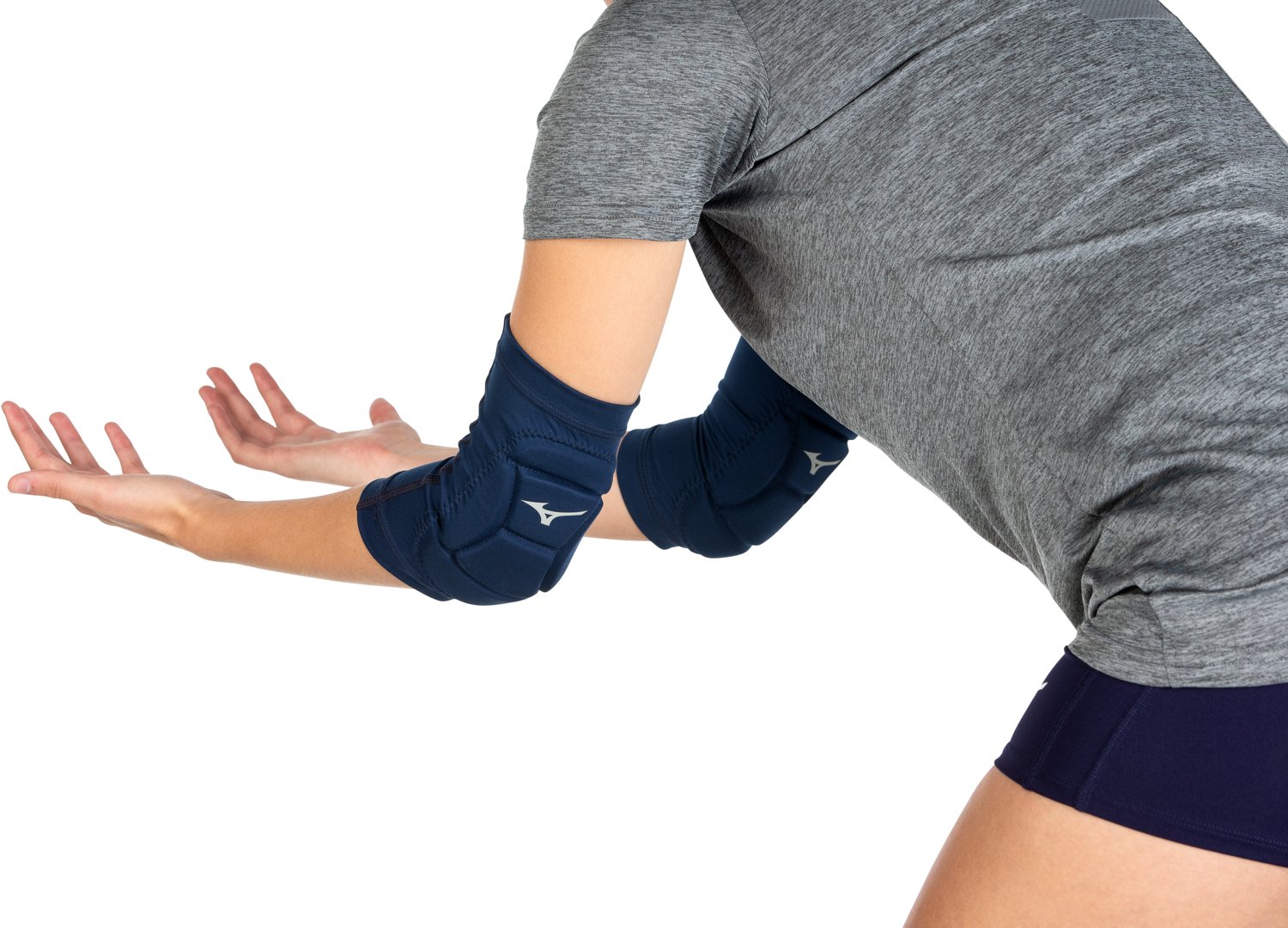 Mizuno Adults' Padded Elbow Volleyball Sleeves                                                                                   - view number 3