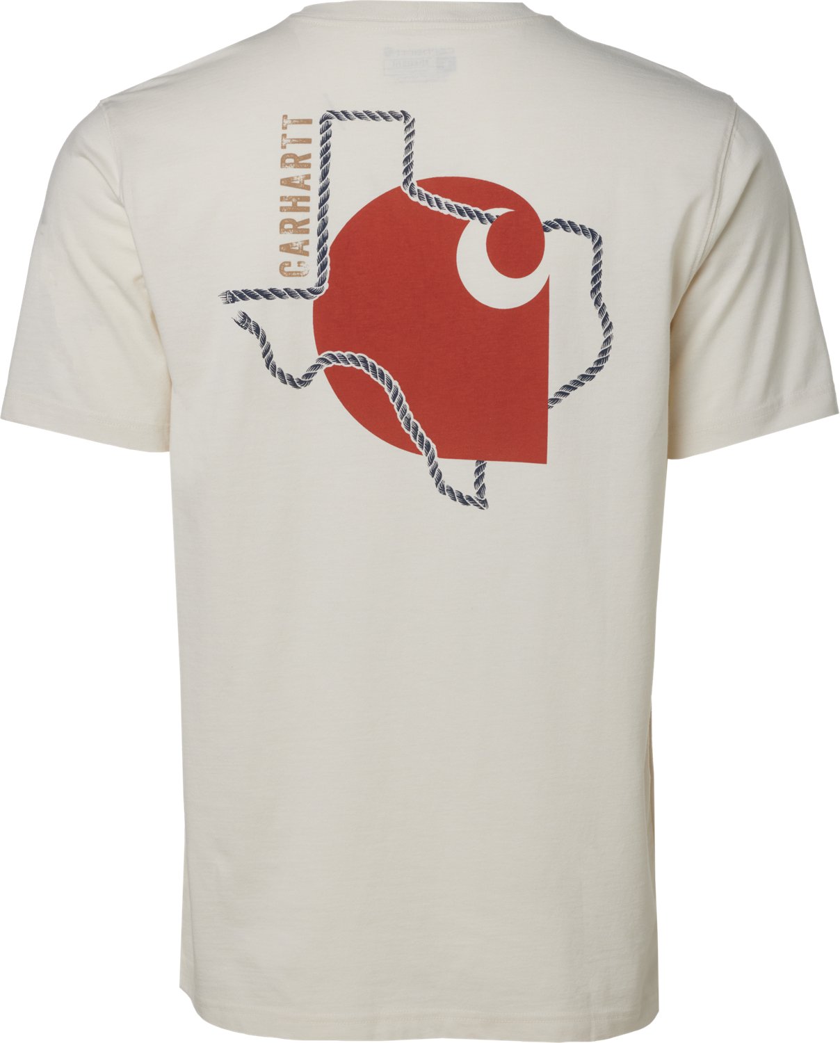 Carhartt Men's Texas Short Sleeve Rope State Logo Graphic T-shirt                                                                - view number 1