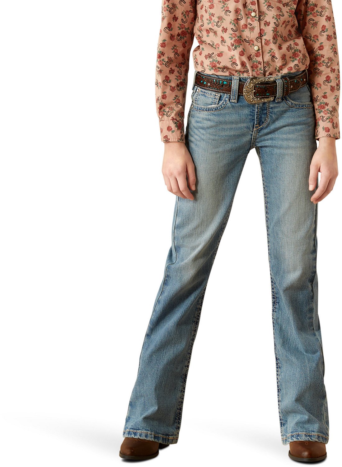 Ariat Girls' Amora Boot Cut Jean - view number 7