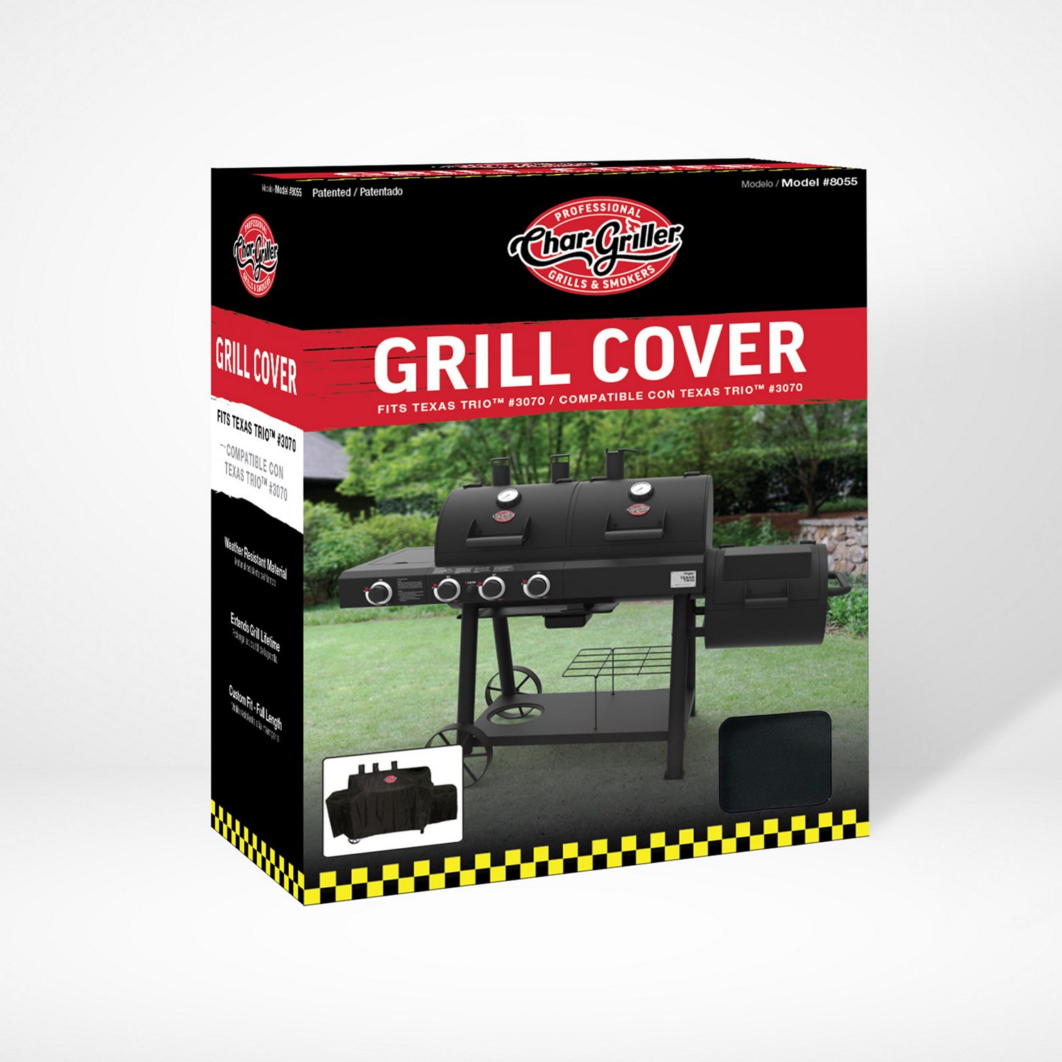 Char-Griller Texas Trio Grill Cover - view number 3