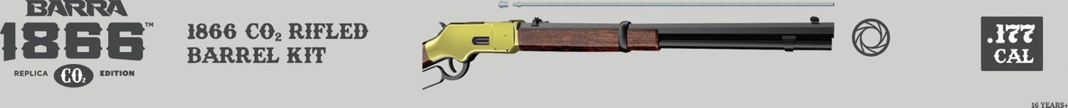 Barra Airguns 1866 CO2 .177 Rifled Barrel Kit - view number 2