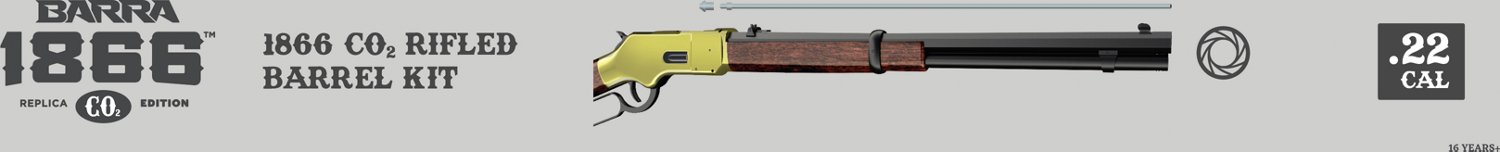 Barra Airguns 1866 CO2 .22 Rifled Barrel Kit  - view number 2