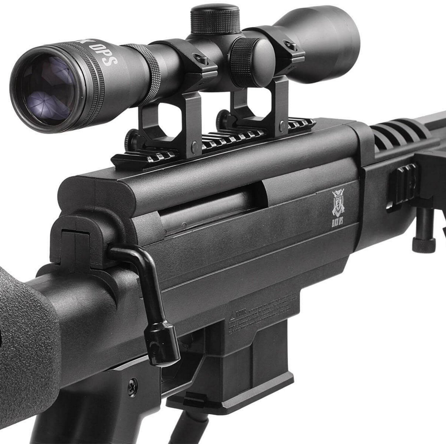 Black Ops Sniper .22 Caliber Spring Piston Pellet Rifle - view number 6