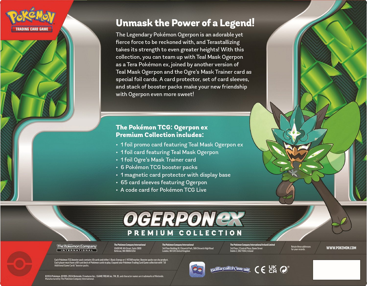 Pokémon TCG: Ogerpon ex Premium Collection                                                                                      - view number 4