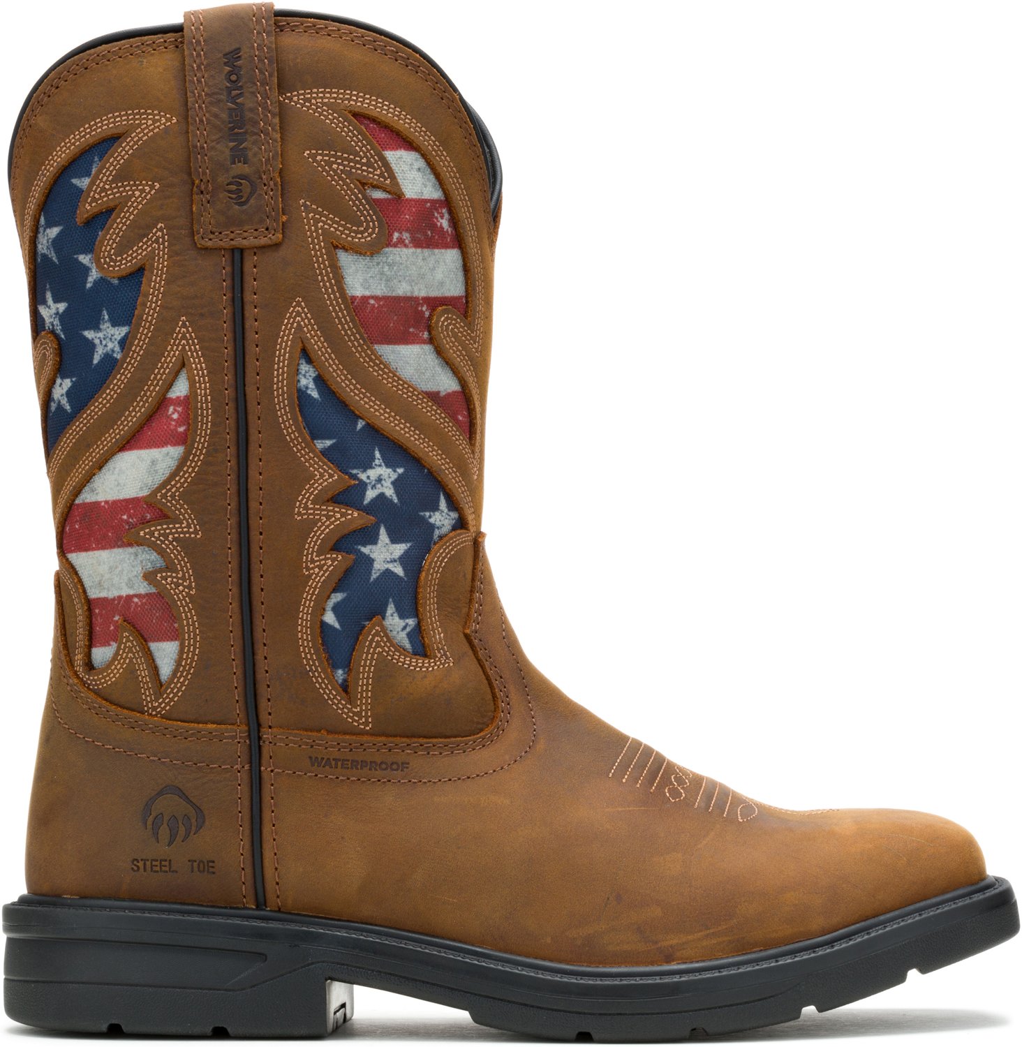 Wolverine Men's Rancher Flag ST Work Boots - view number 6