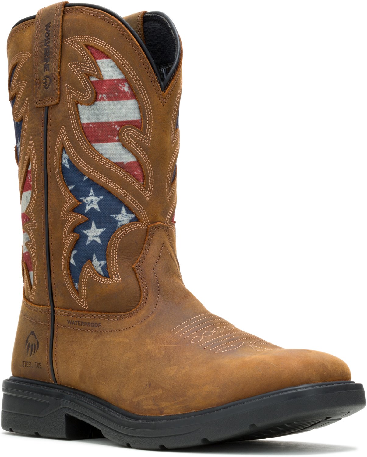 Wolverine Men's Rancher Flag ST Work Boots - view number 8