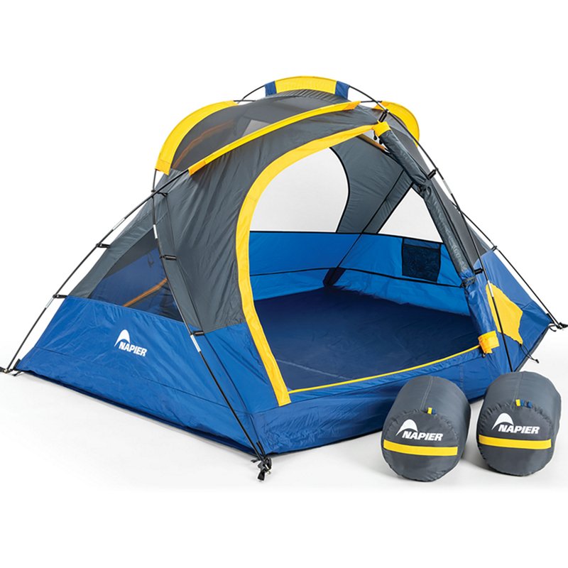 Photos - Tent Napier Outdoors Lite Pack Camping Bundle Blue - Family/Large  at Academy Sports 91200 