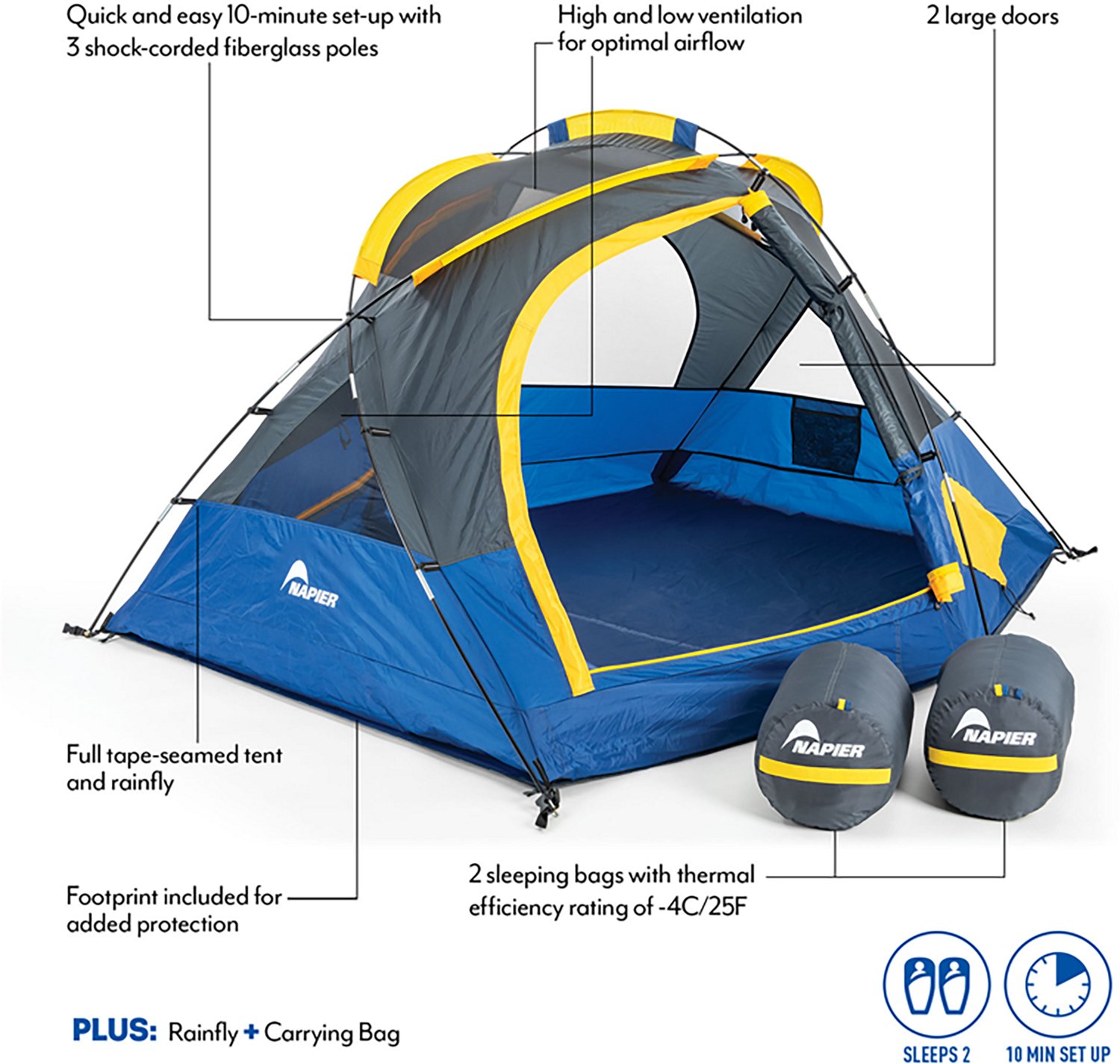 Napier Outdoors Lite Pack Camping Bundle - view number 8