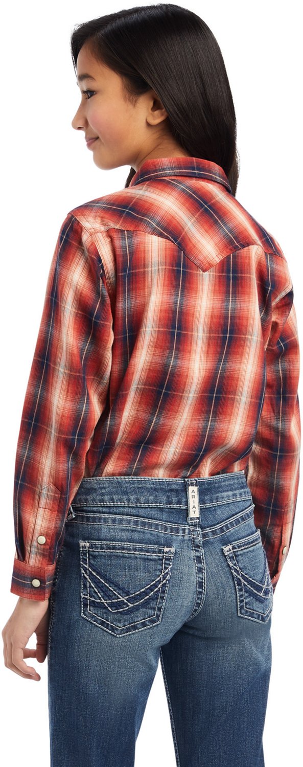 Ariat Girls' R.E.A.L Citrus Grove Shirt                                                                                          - view number 2