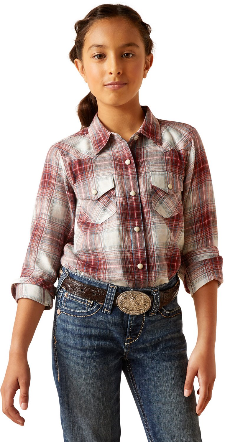 Ariat Girls' Afternoon Long Sleeve Shirt