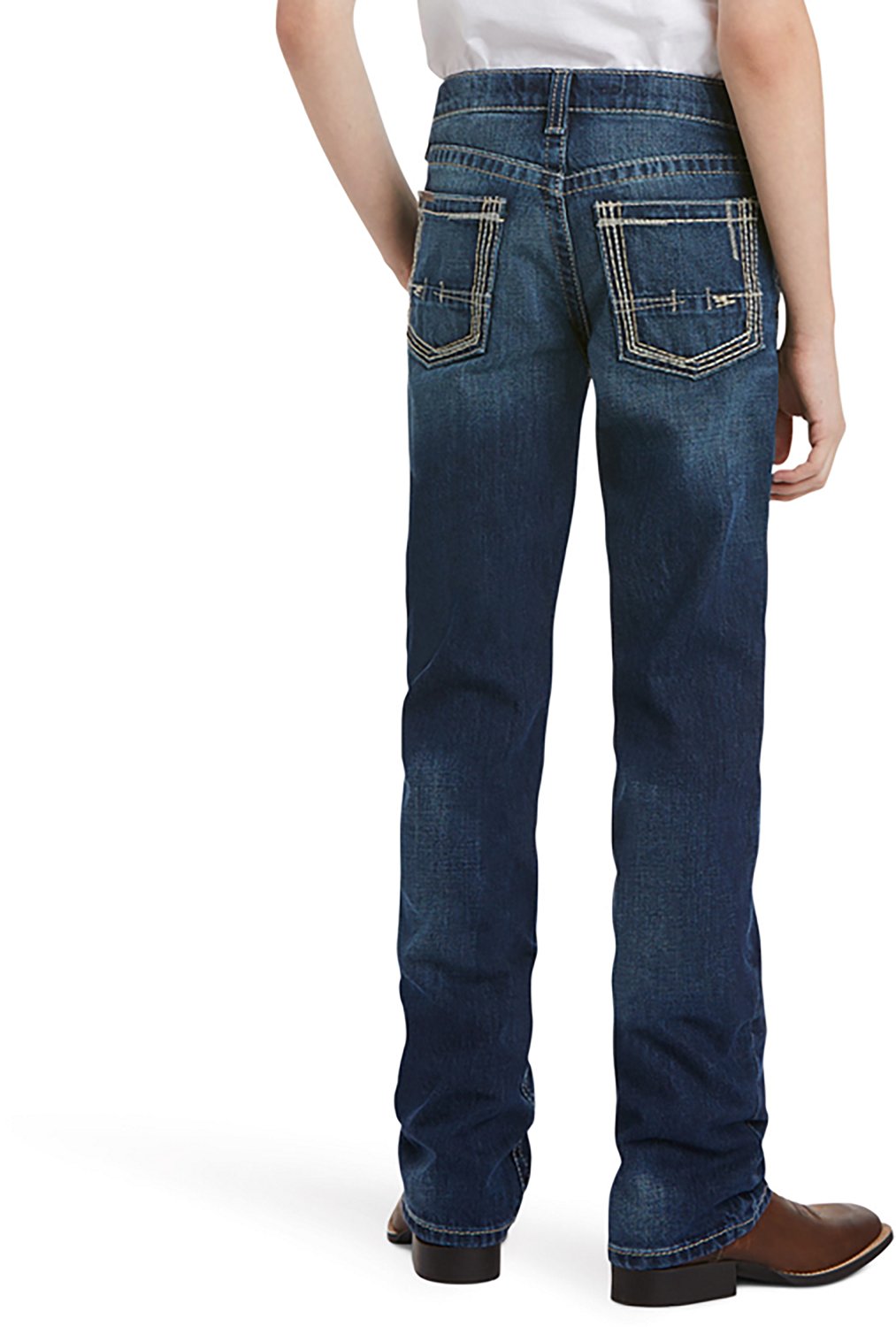 Ariat Boys' B5 Slim Boundary Stackable Straight Leg Jean                                                                         - view number 2