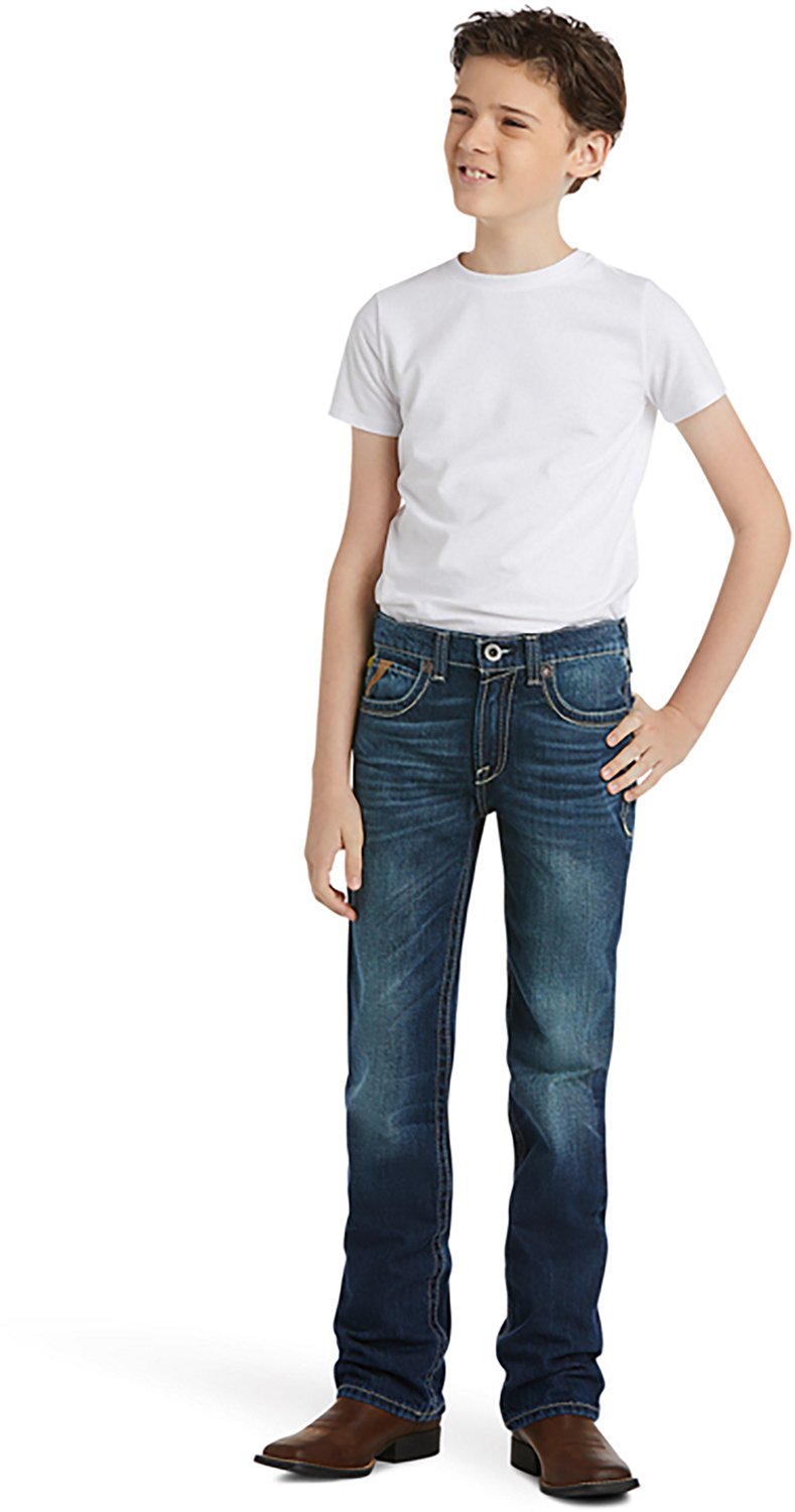 Ariat Boys' B5 Slim Boundary Stackable Straight Leg Jean                                                                         - view number 5