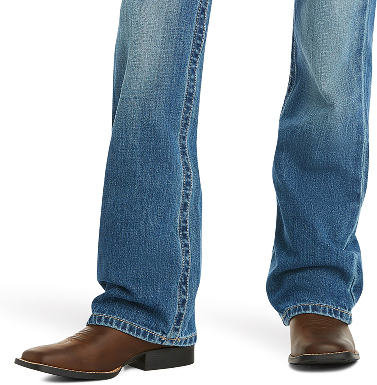 Ariat Boys' B4 Relaxed Boundary Boot Cut Jean - view number 3