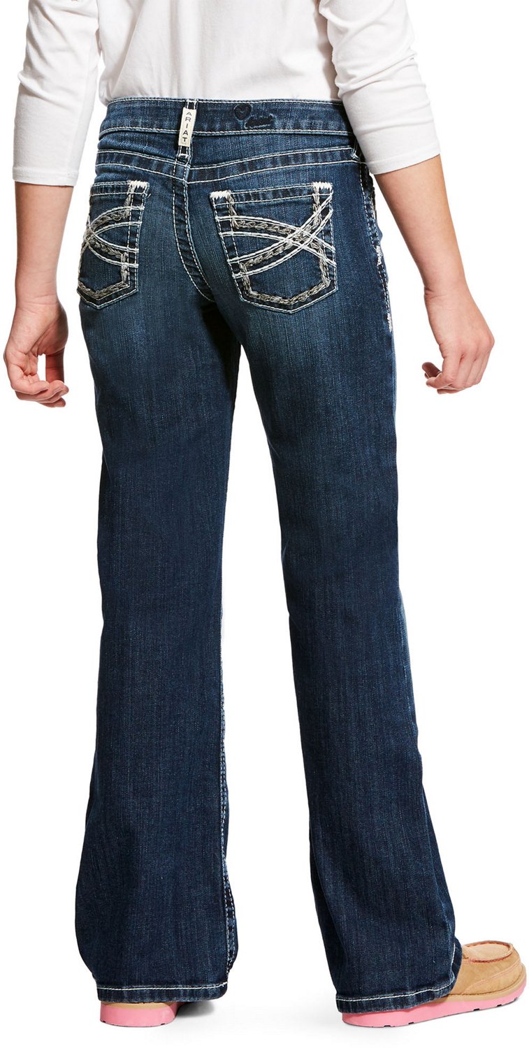 Ariat Girls' Entwined Boot Cut Jean                                                                                              - view number 2