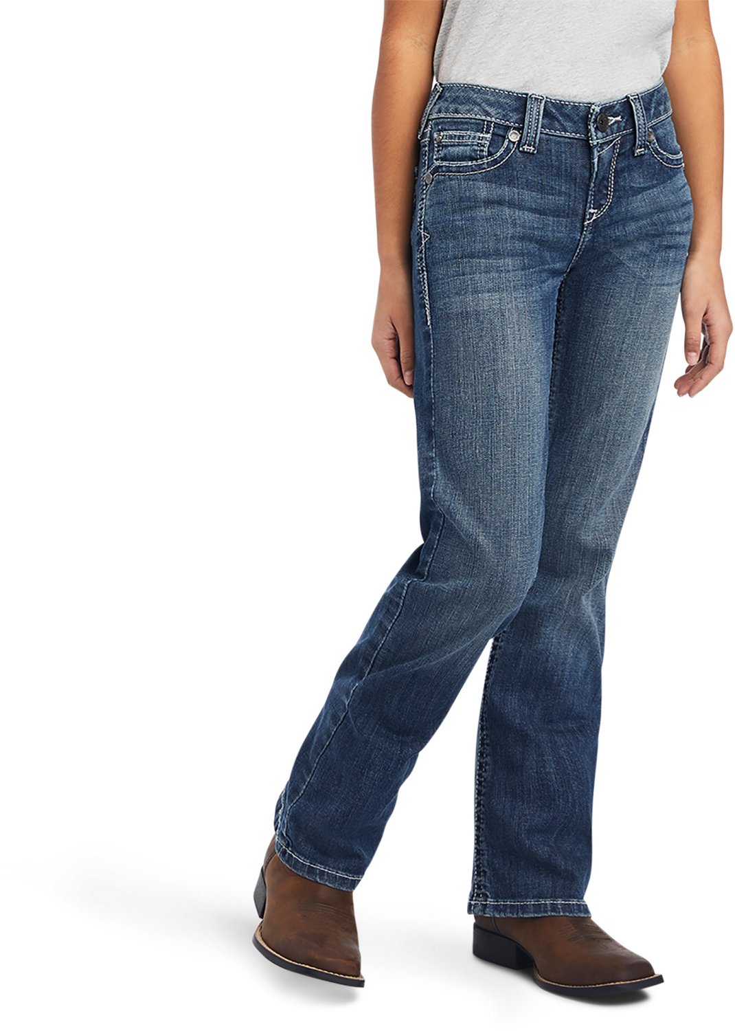 Ariat Girls' R.E.A.L. Raquel Boot Cut Jean - view number 1