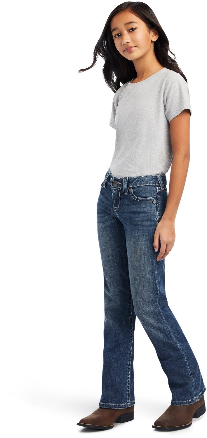 Ariat Girls' R.E.A.L. Raquel Boot Cut Jean - view number 6