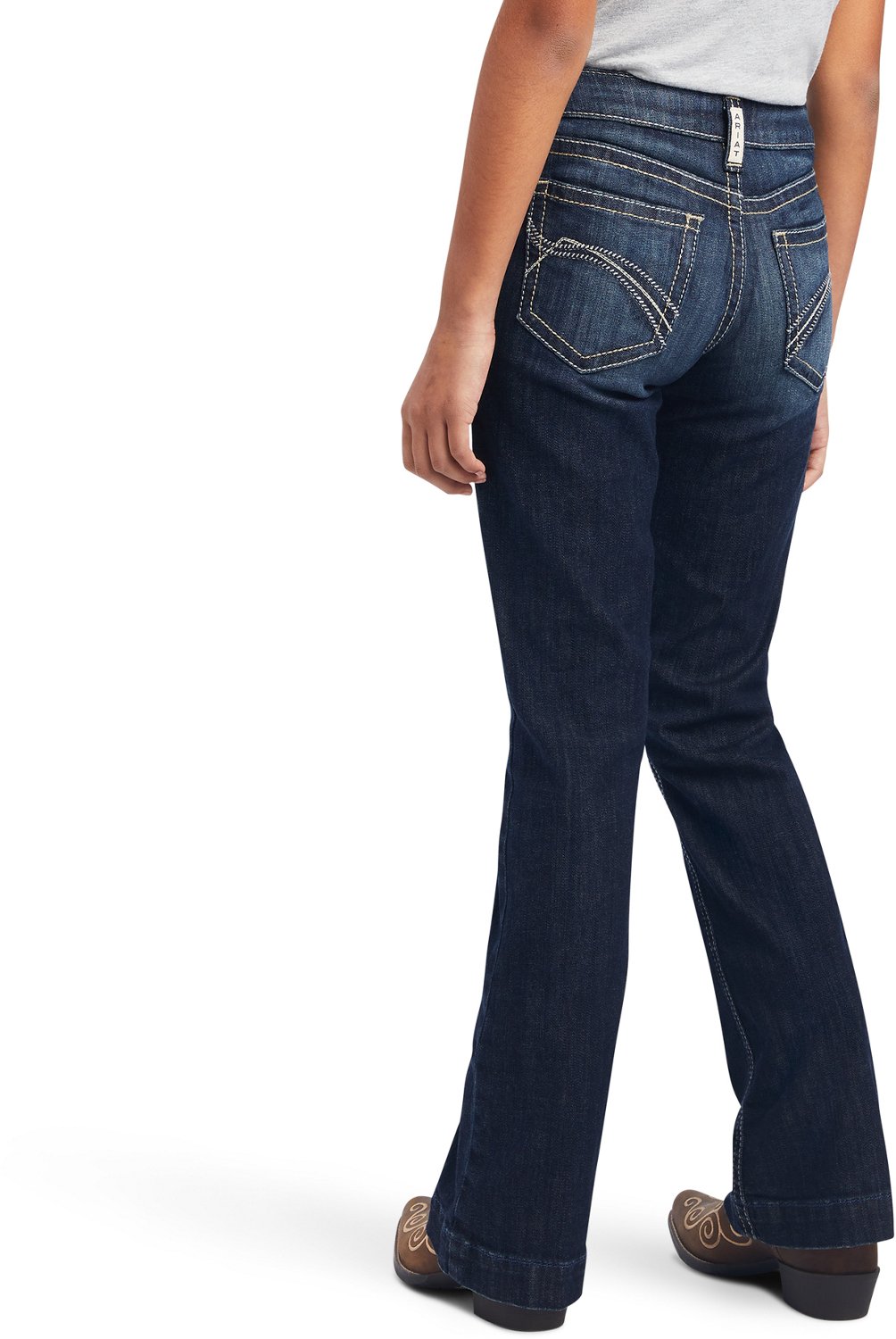 Ariat Girls' R.E.A.L. Estella Wide Leg Jean - view number 2