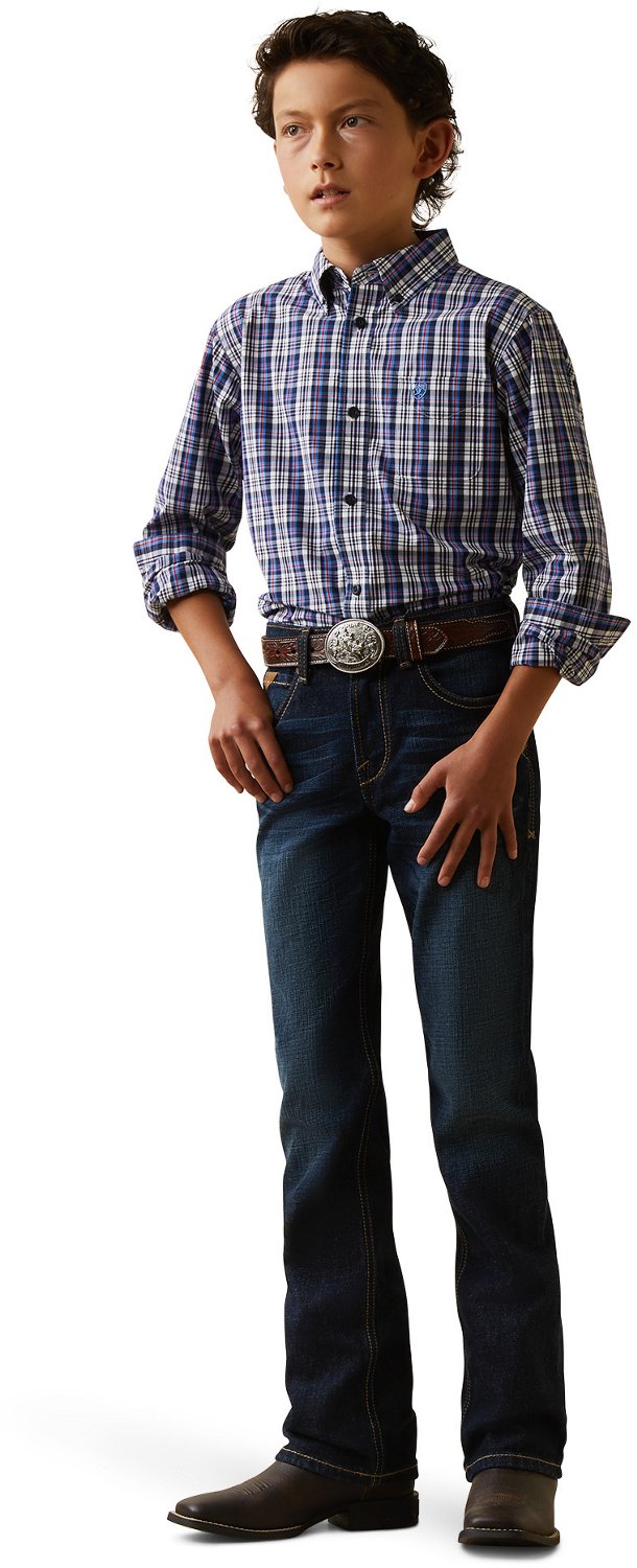 Ariat Boys' B5 Slim Treven Straight Jean - view number 4