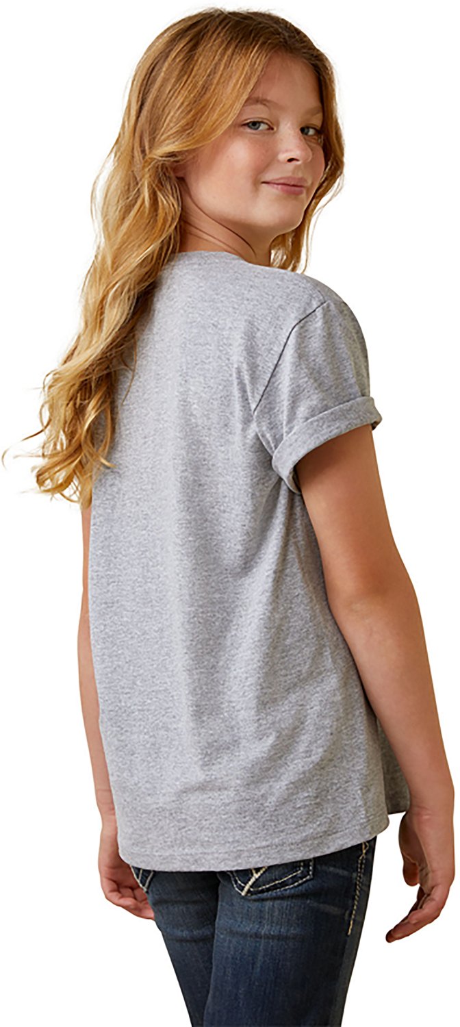 Ariat Girls' Rainbow Sunset Short Sleeve Tee - view number 2