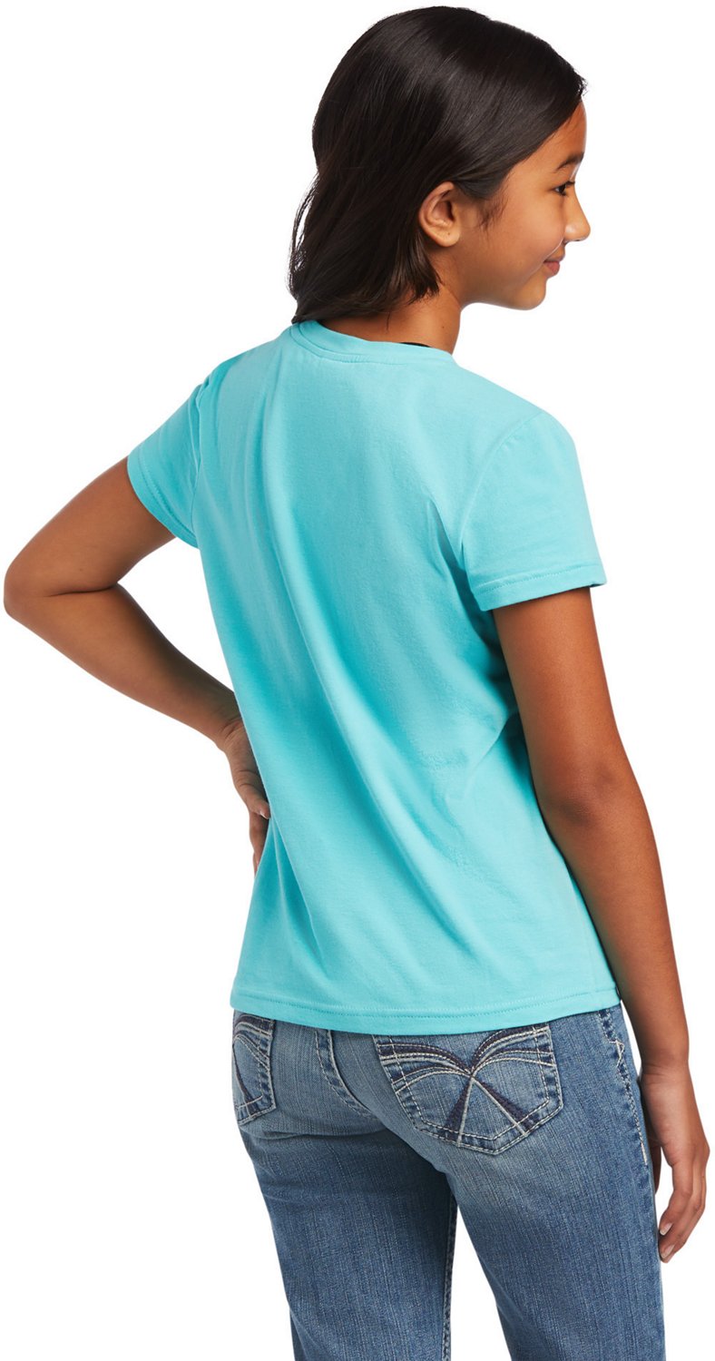 Ariat Girls' R.E.A.L Cactus Tee - view number 2