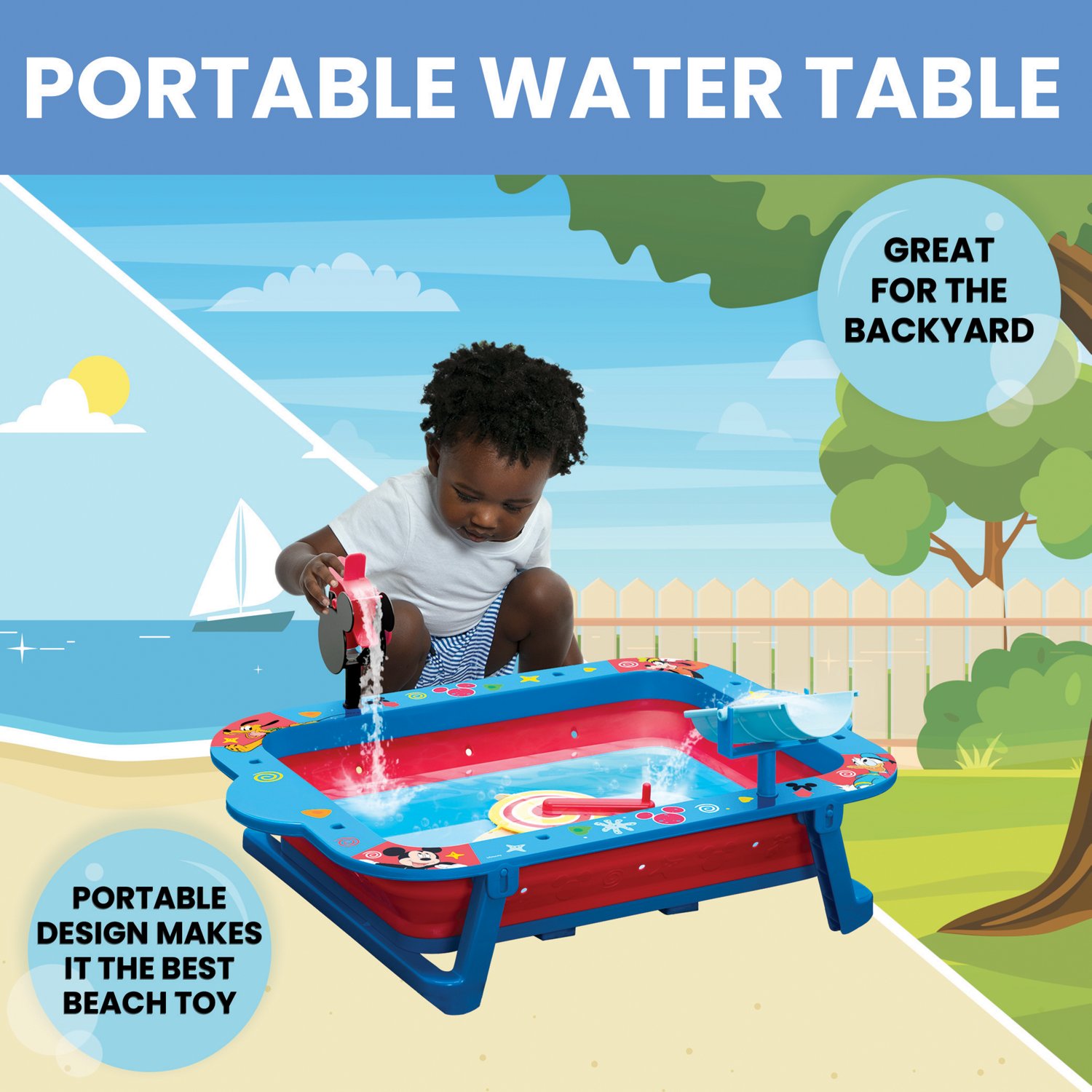 Delta Children Mickey Portable Water Table                                                                                       - view number 5