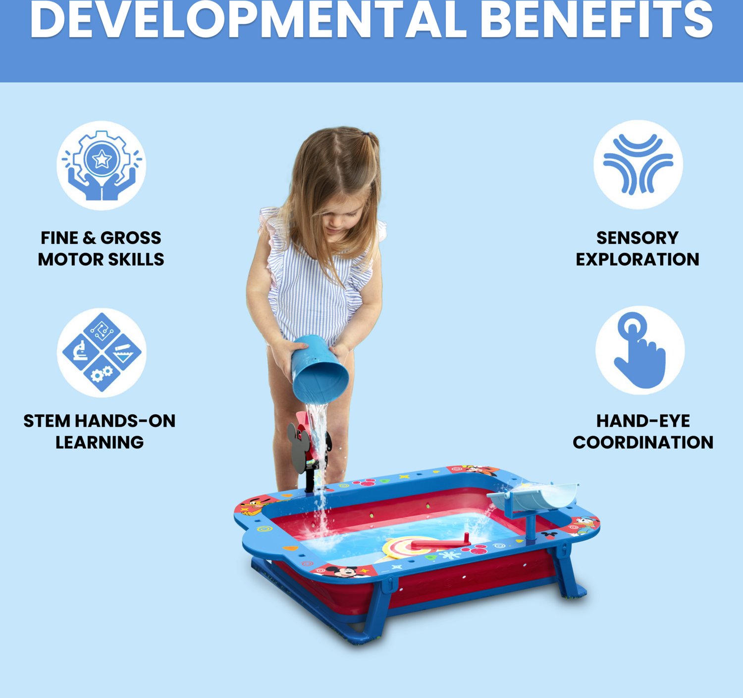 Delta Children Mickey Portable Water Table                                                                                       - view number 7
