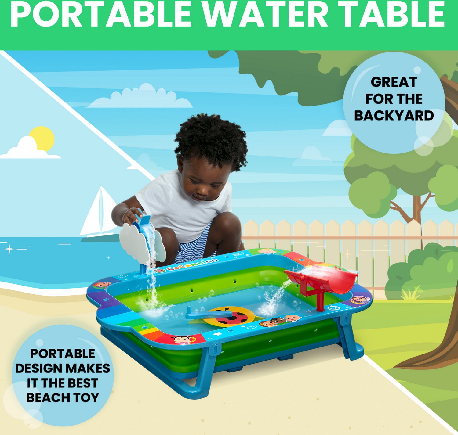 Delta Children Cocomelon Portable Water Table - view number 4