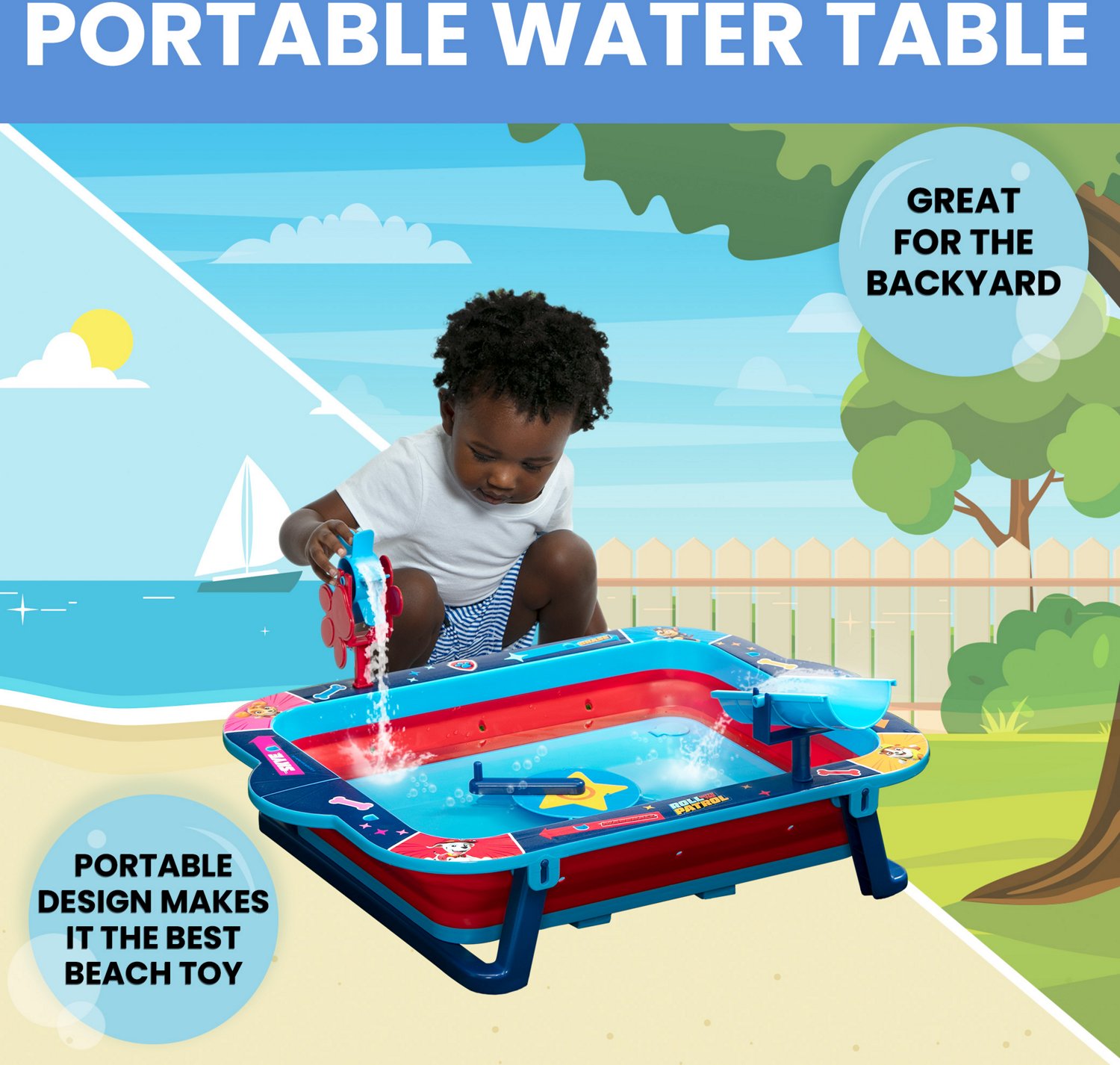 Delta Children Paw Patrol Portable Water Table                                                                                   - view number 4