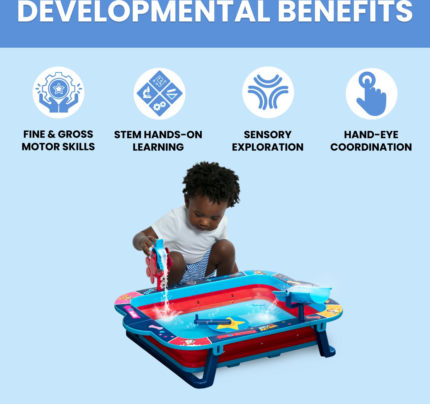 Delta Children Paw Patrol Portable Water Table                                                                                   - view number 6