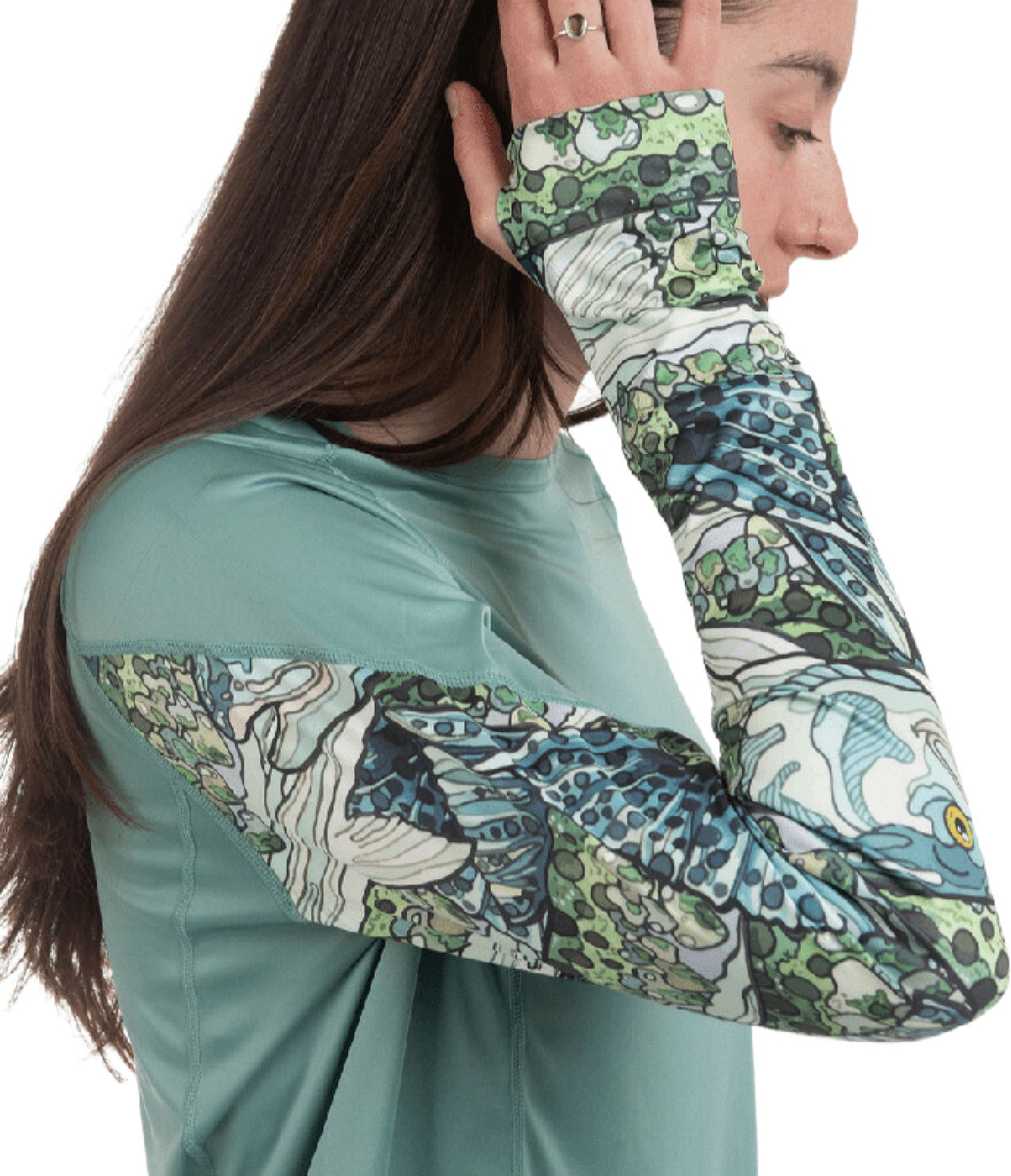 Fishe Women's Steel My Heart Backcast Sunshirt - view number 2