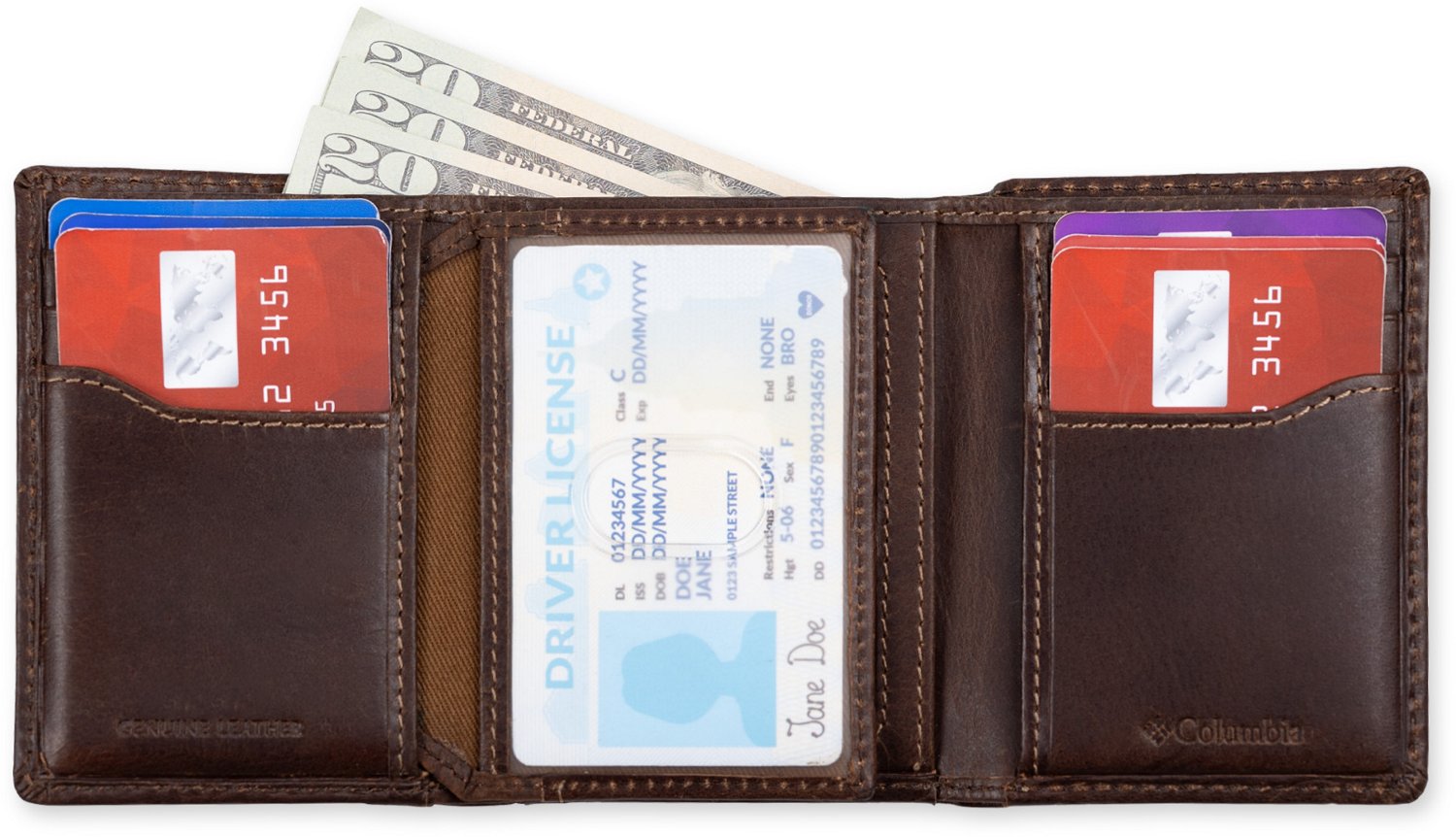 Columbia Men's Xcap Trifold Wallet - view number 3