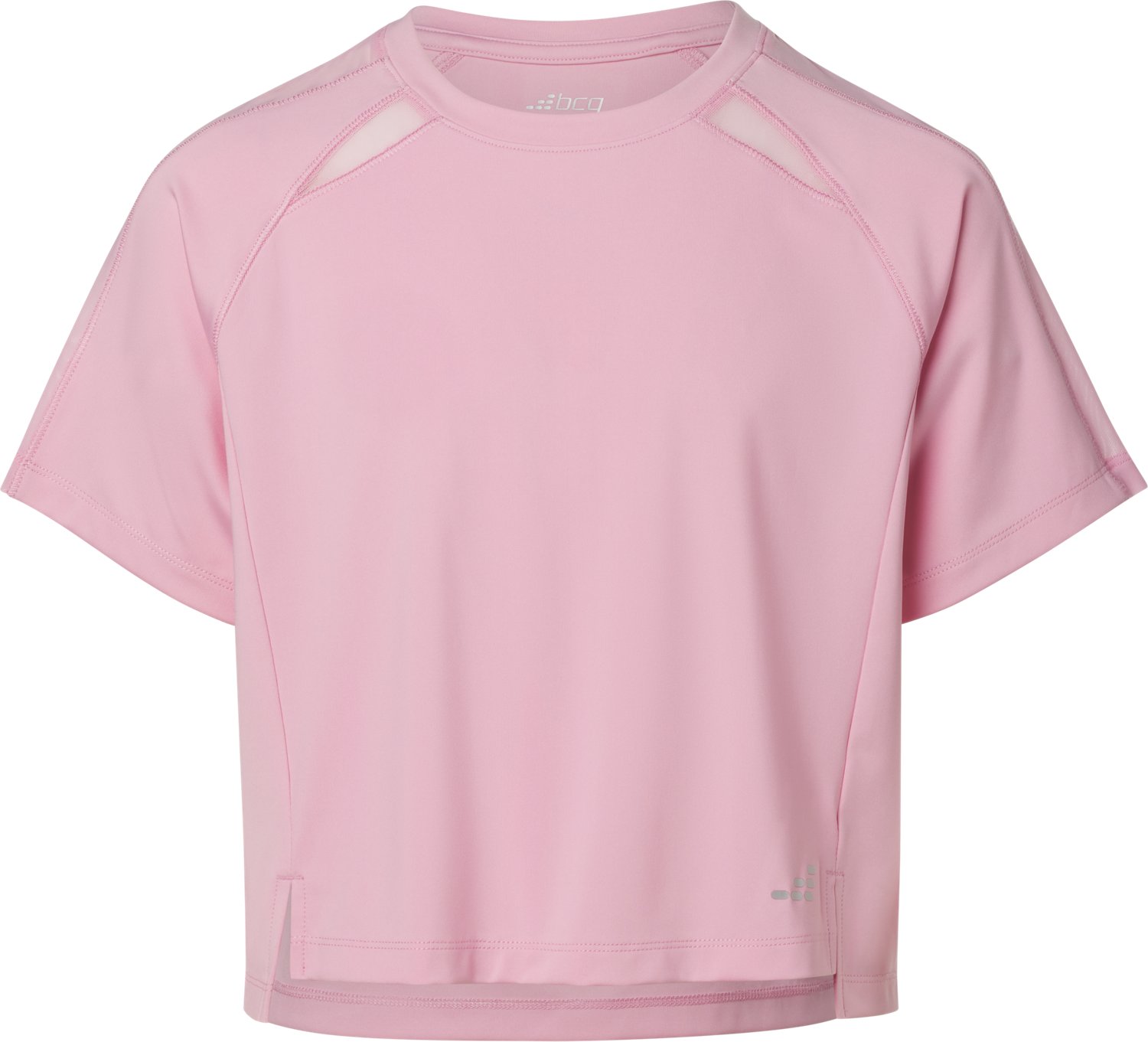 BCG Girls' Run Race Boxy Mesh Short Sleeve T-shirt                                                                               - view number 1