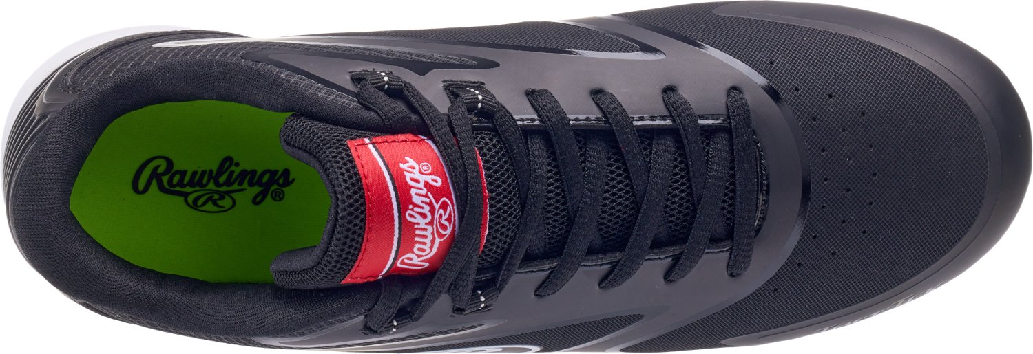 Rawlings Men's Fastball Low Rubber Molded Baseball Cleats - view number 3