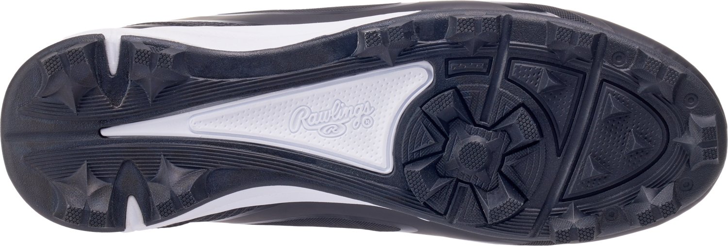 Rawlings Men's Fastball Low Rubber Molded Baseball Cleats - view number 4