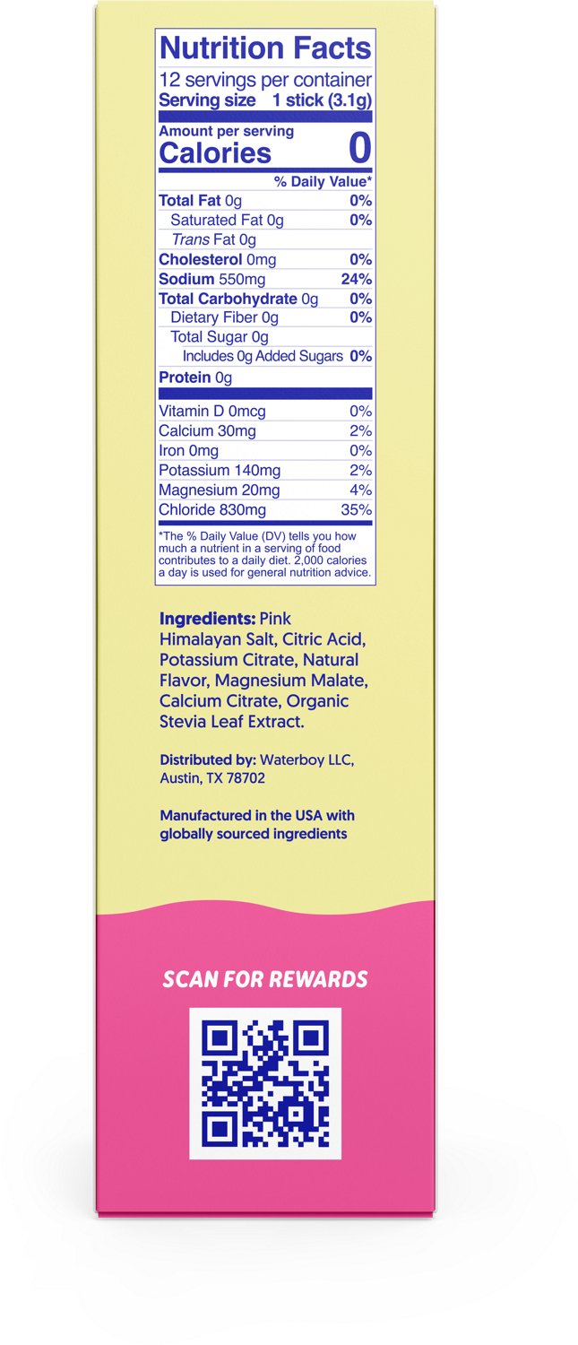 Waterboy Daily Hydration Packets 12-Pack                                                                                         - view number 3