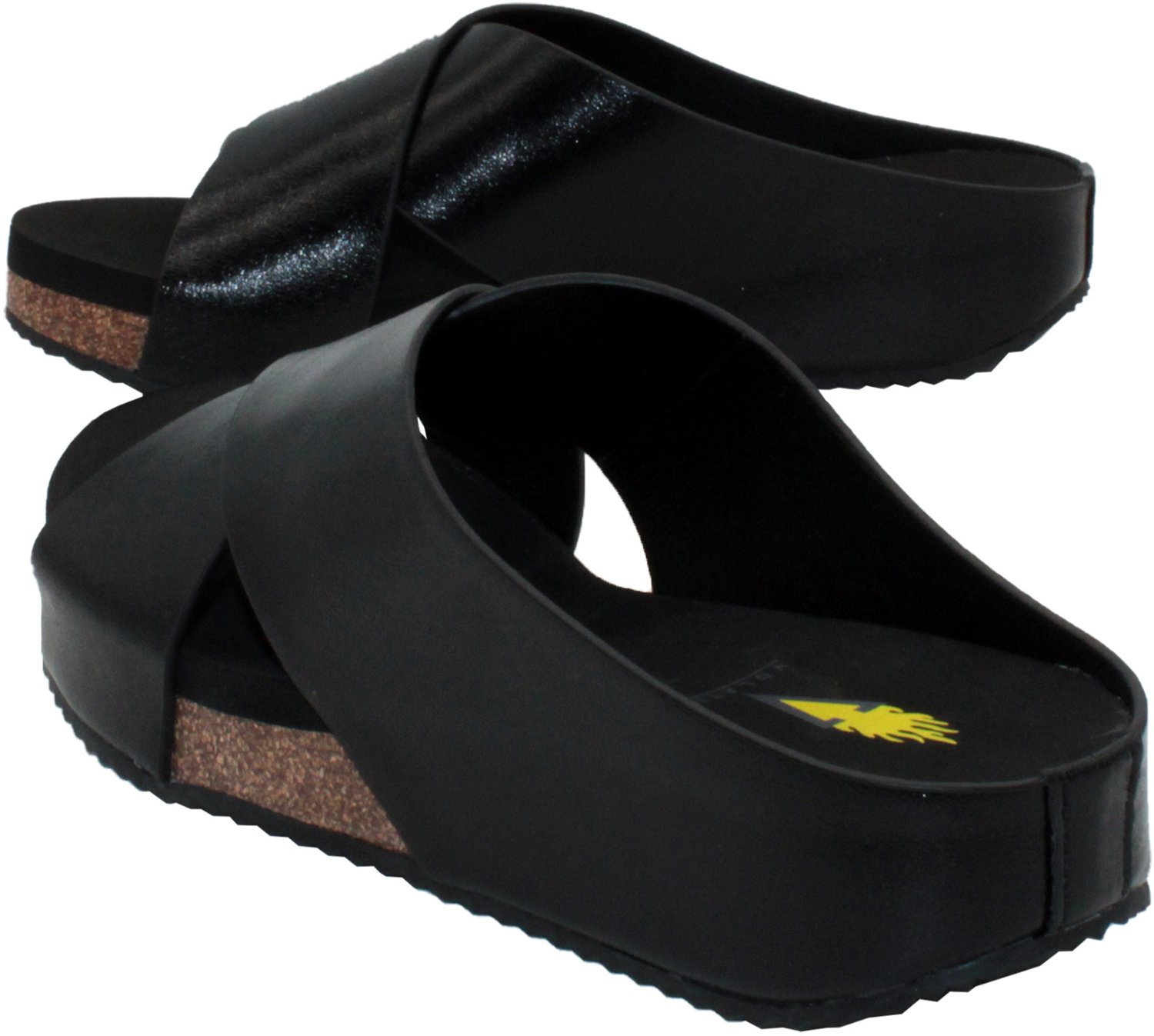 Volatile Women's Ablette Criss Cross Wedge Slides                                                                                - view number 3