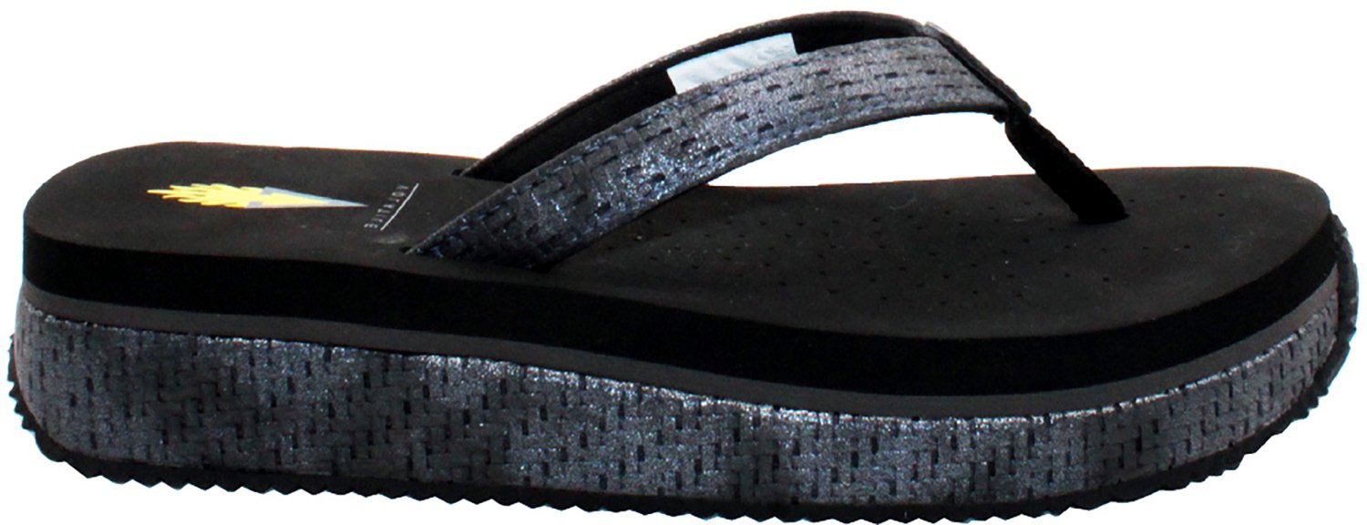 Volatile Women's Untamed Wedge Flip Flops - view number 1