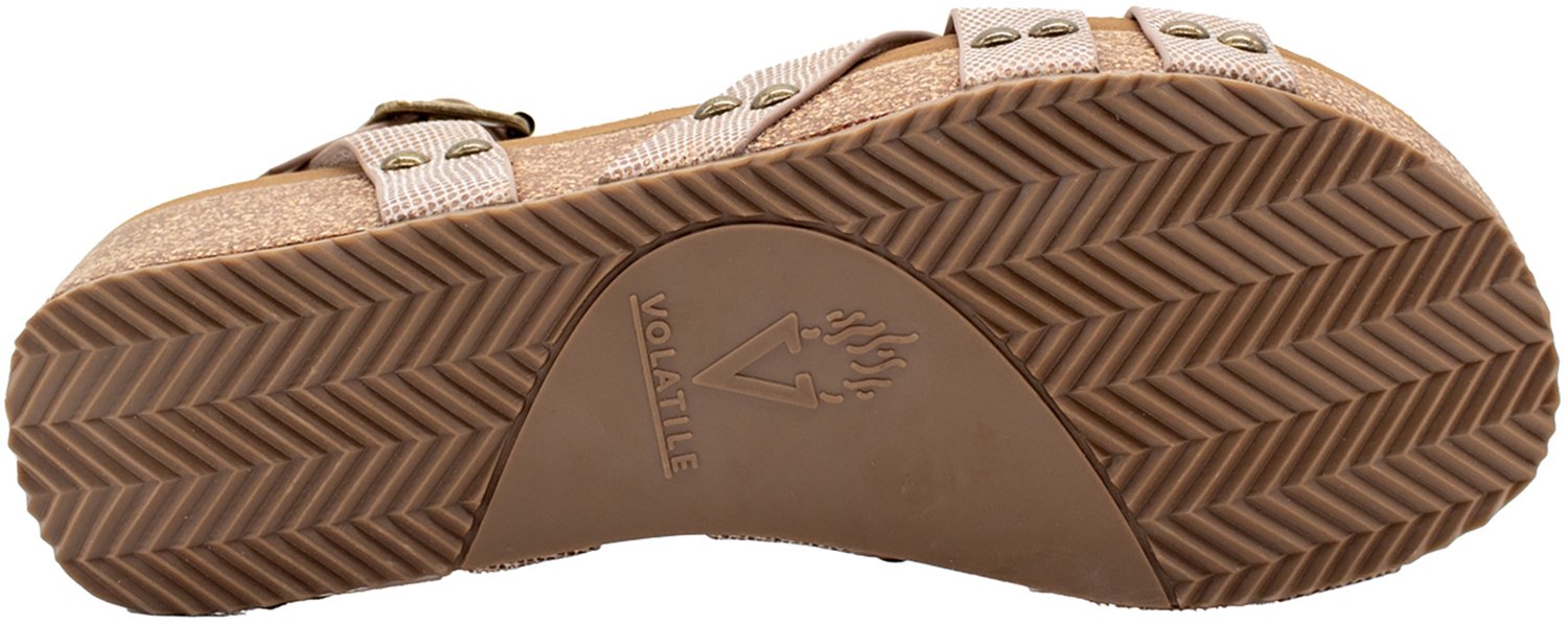 Volatile Women's Sandcastle Wedge Sandals