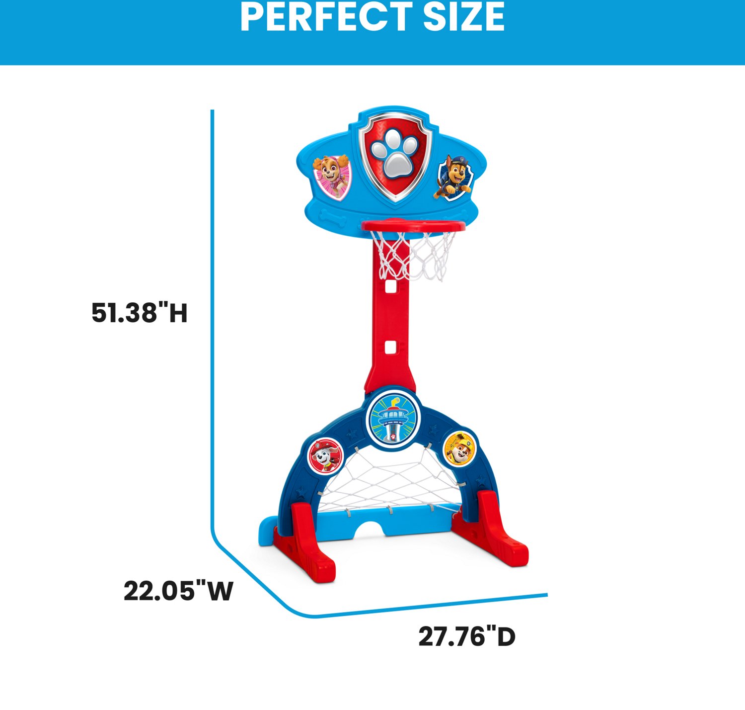 Delta Children Paw Patrol 4-in-1 Sports Center - view number 3