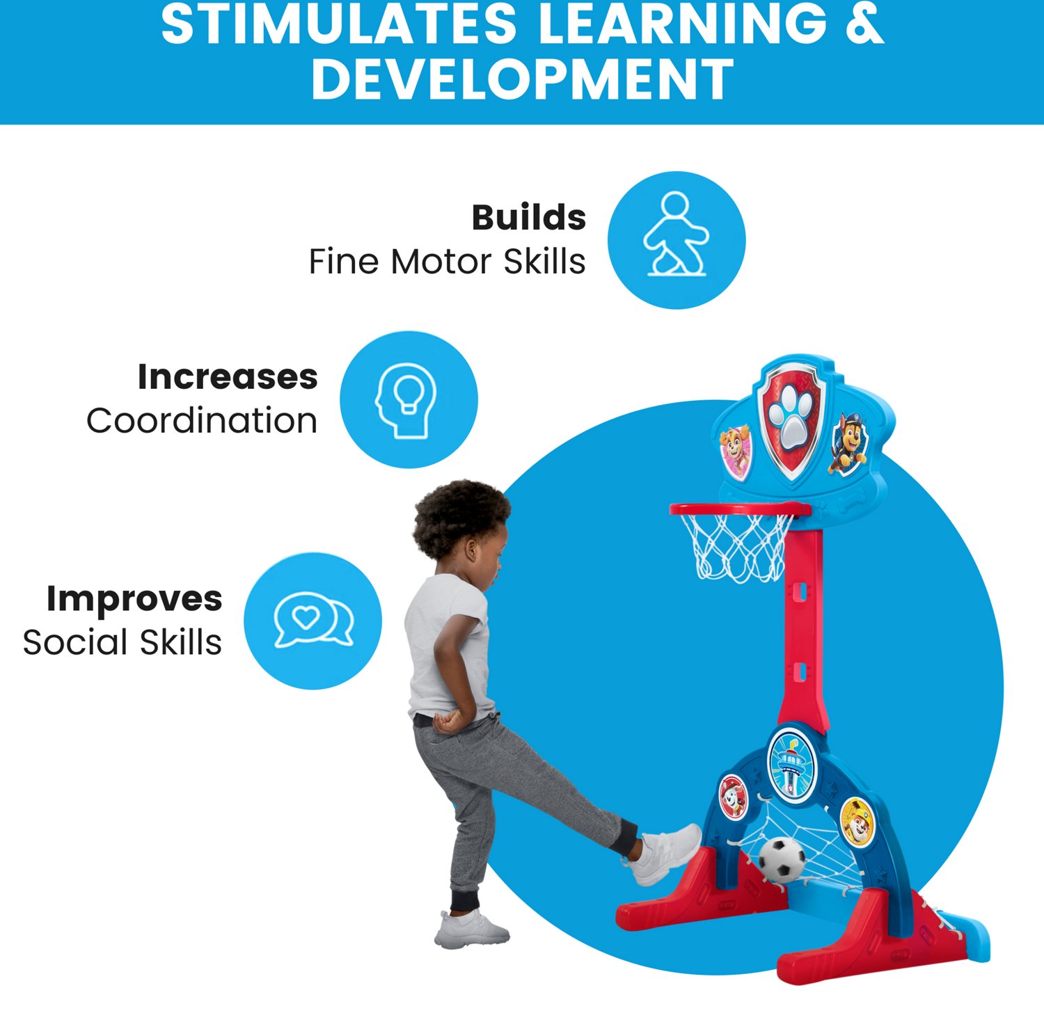 Delta Children Paw Patrol 4-in-1 Sports Center - view number 5