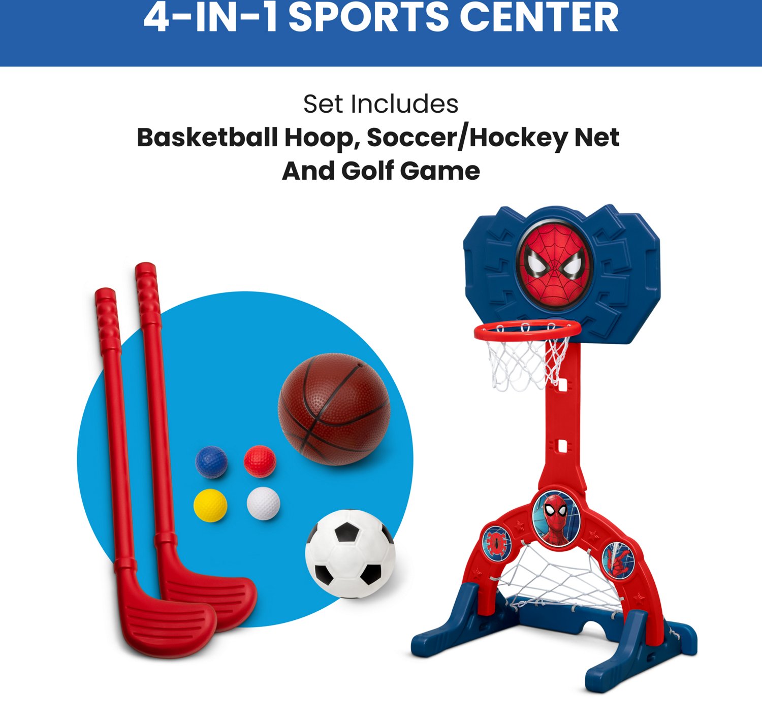Delta Children Spiderman 4-in-1 Sports Center - view number 4