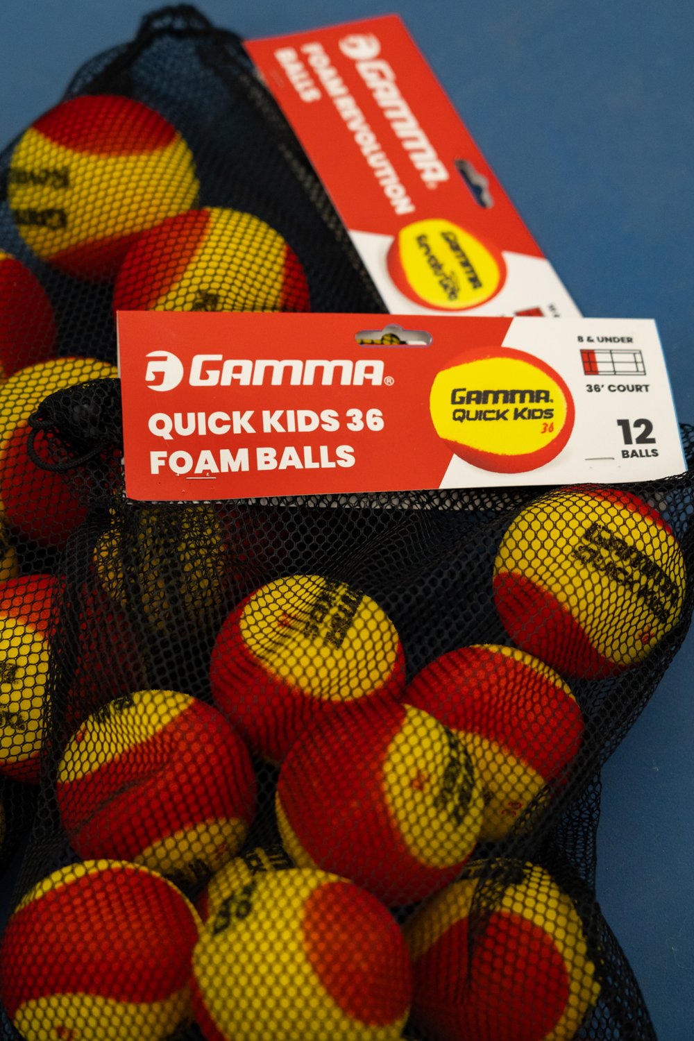 Gamma Foam Quick Kids 36 Tennis Ball 12-Ball Bag - view number 2
