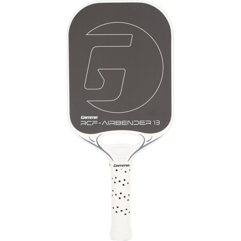 GAMMA Sports 16.3" RCF Airbender 13 Traditional Pickleball Paddle - Black/White