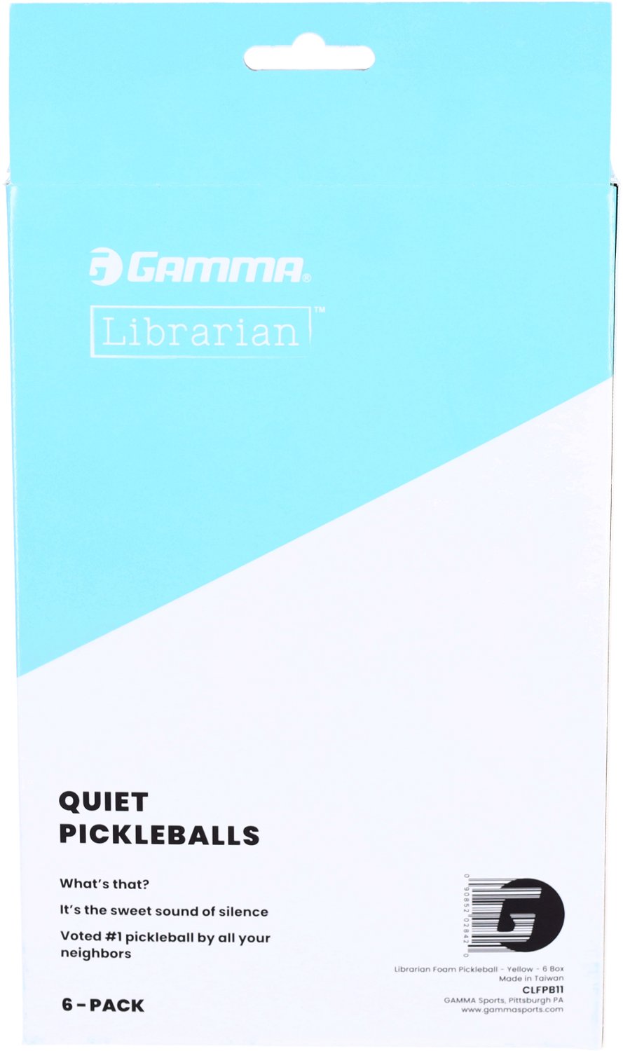 Gamma Librarian Foam Quiet Pickleballs 6-Pack - view number 4