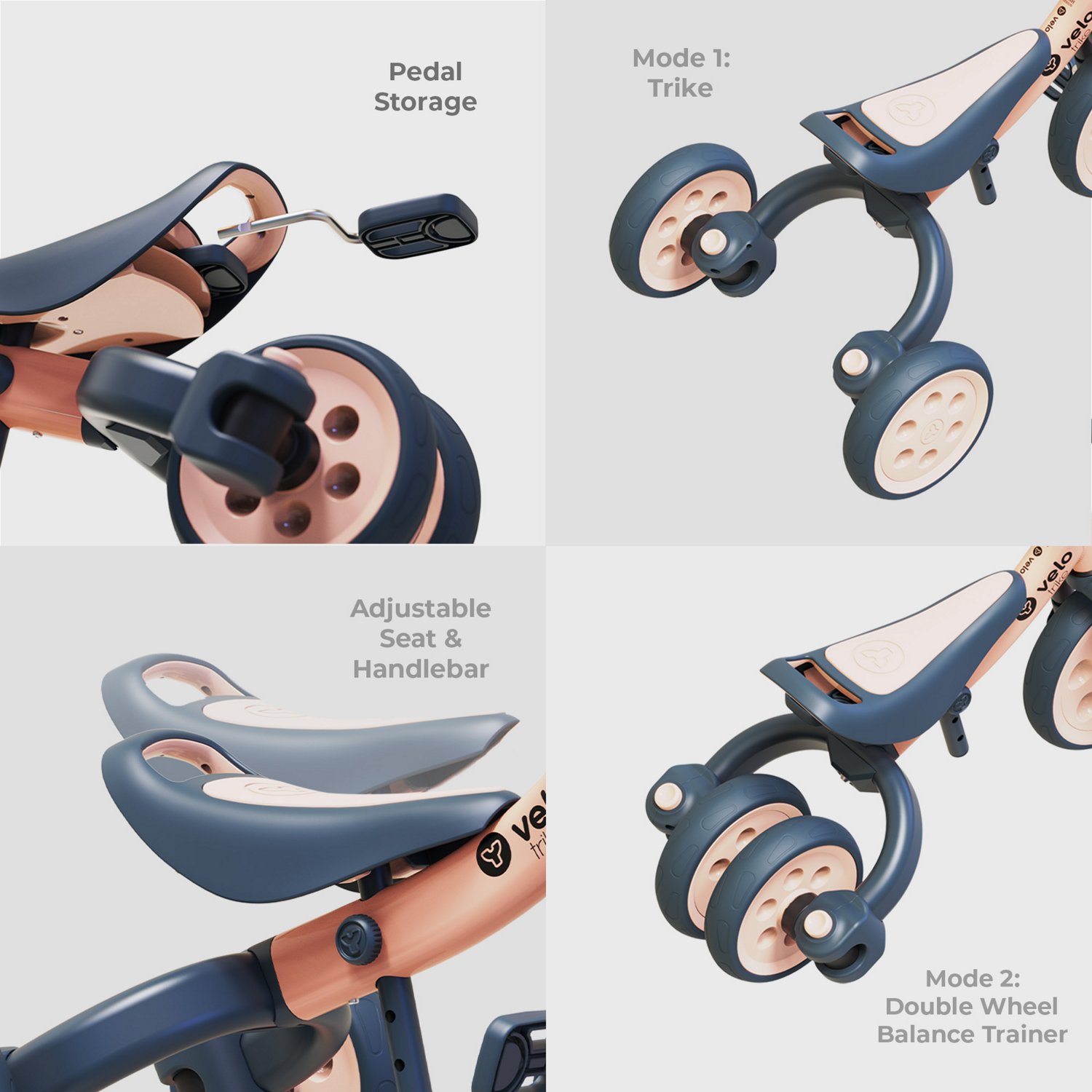 Yvolution Kids' Velo Trike and Learner Bike - view number 4
