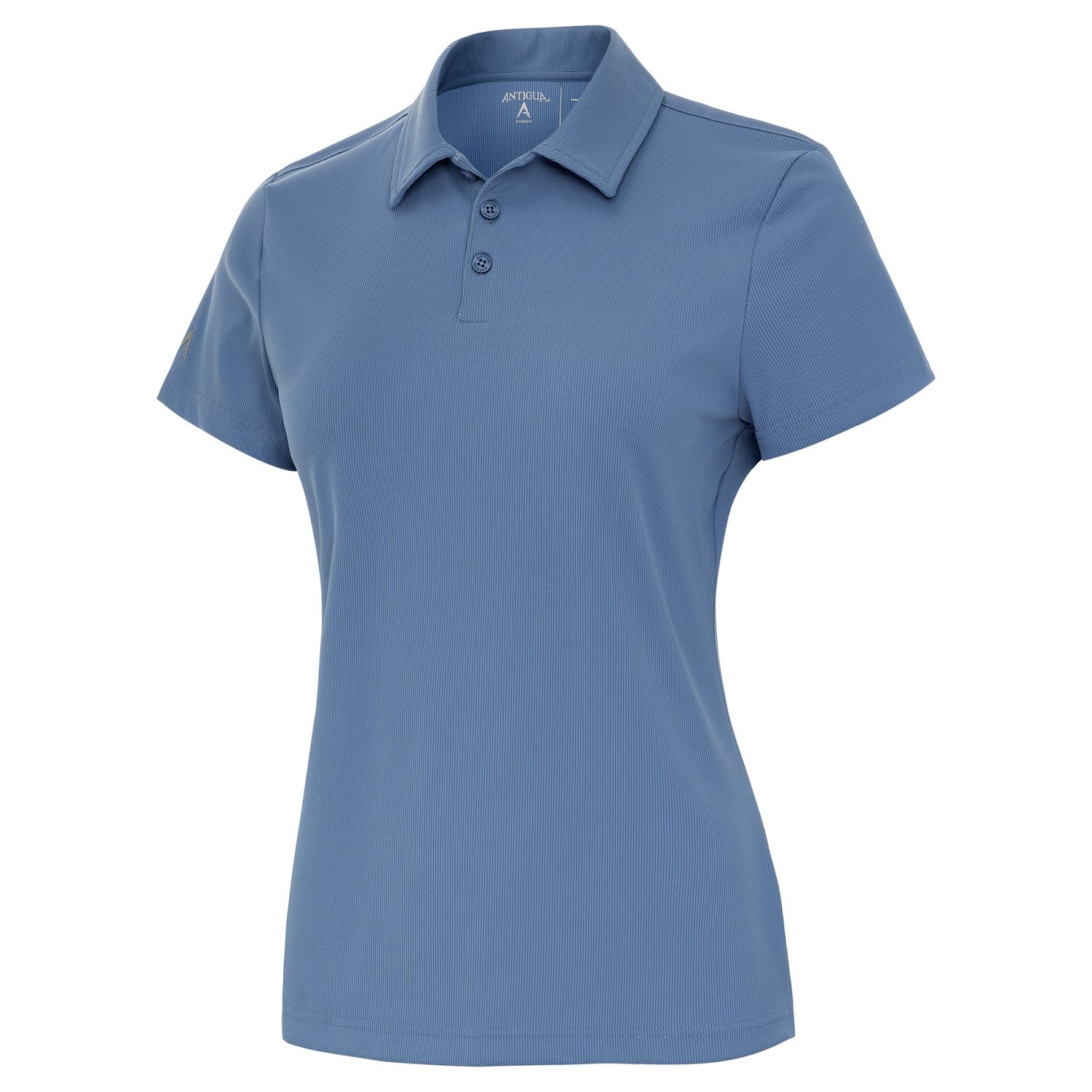 Antigua Women's Noise Short Sleeve Rib Polo