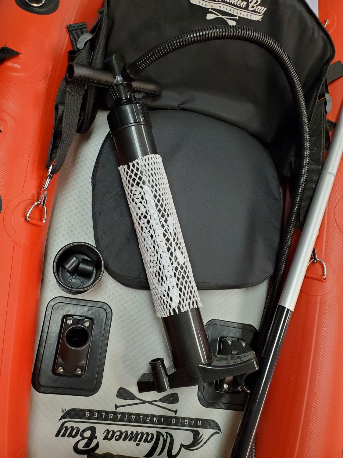 Waimea Bay Firewater 9.5' 1-Seater Rigid Inflatable Kayak