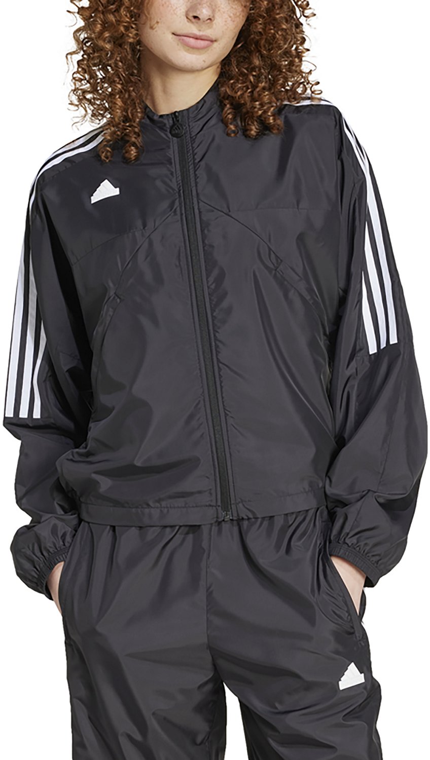 adidas Women's Tiro Cut 3-Stripes Summer Woven Track Top - view number 1
