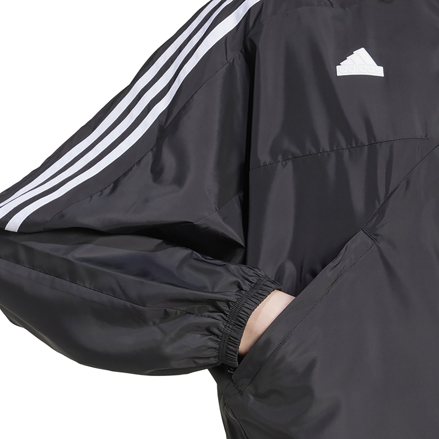 adidas Women's Tiro Cut 3-Stripes Summer Woven Track Top - view number 4