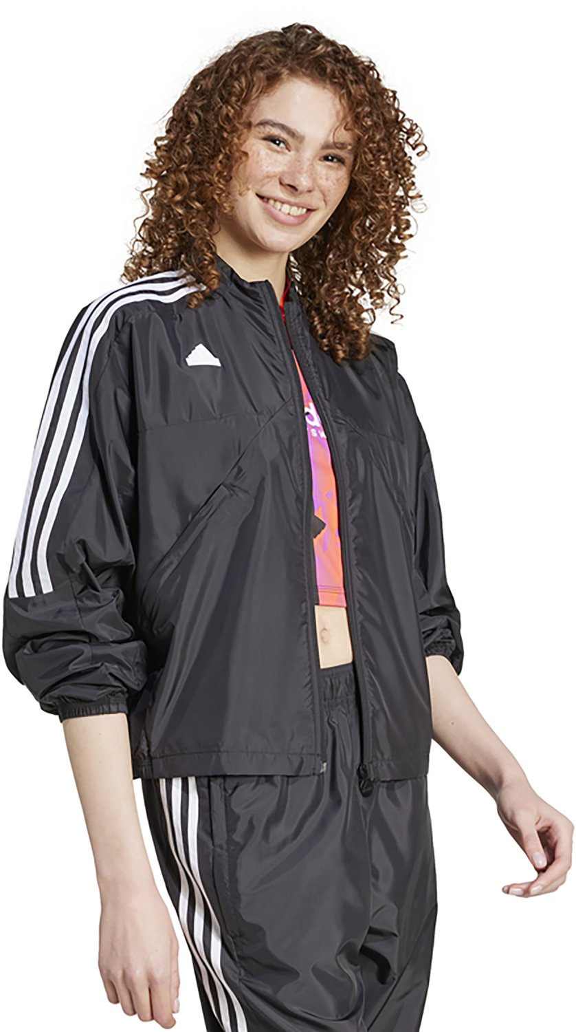 adidas Women's Tiro Cut 3-Stripes Summer Woven Track Top - view number 5
